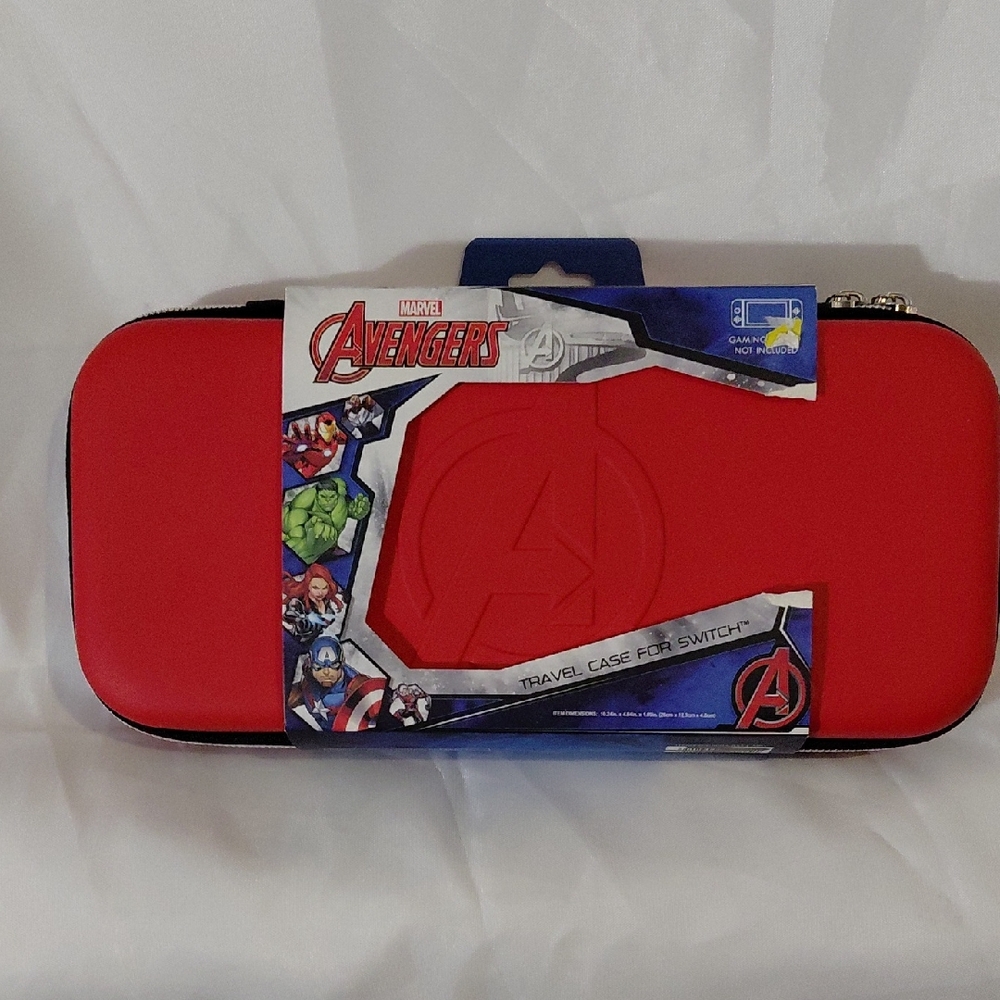 Marvel Avengers Red Gaming Travel Case